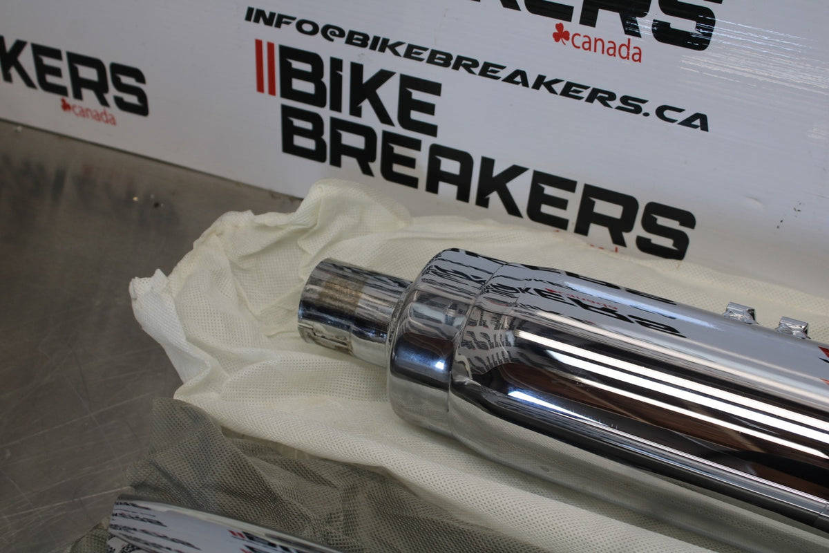 18 INDIAN ROADMASTER MUFFLER EXHAUST SILENCER PIPE SET PAIR BB191