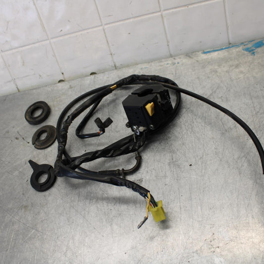 91-92 SUZUKI GSXR1100 GSXR 1100M LEFT CLIP ON HANDLE CHOKE SIGNALS SWITCH BB435
