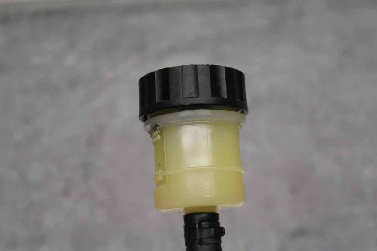 08-16 YAMAHA YZF R6 REAR BACK BRAKE MASTER CYLINDER W RESERVOIR BB131