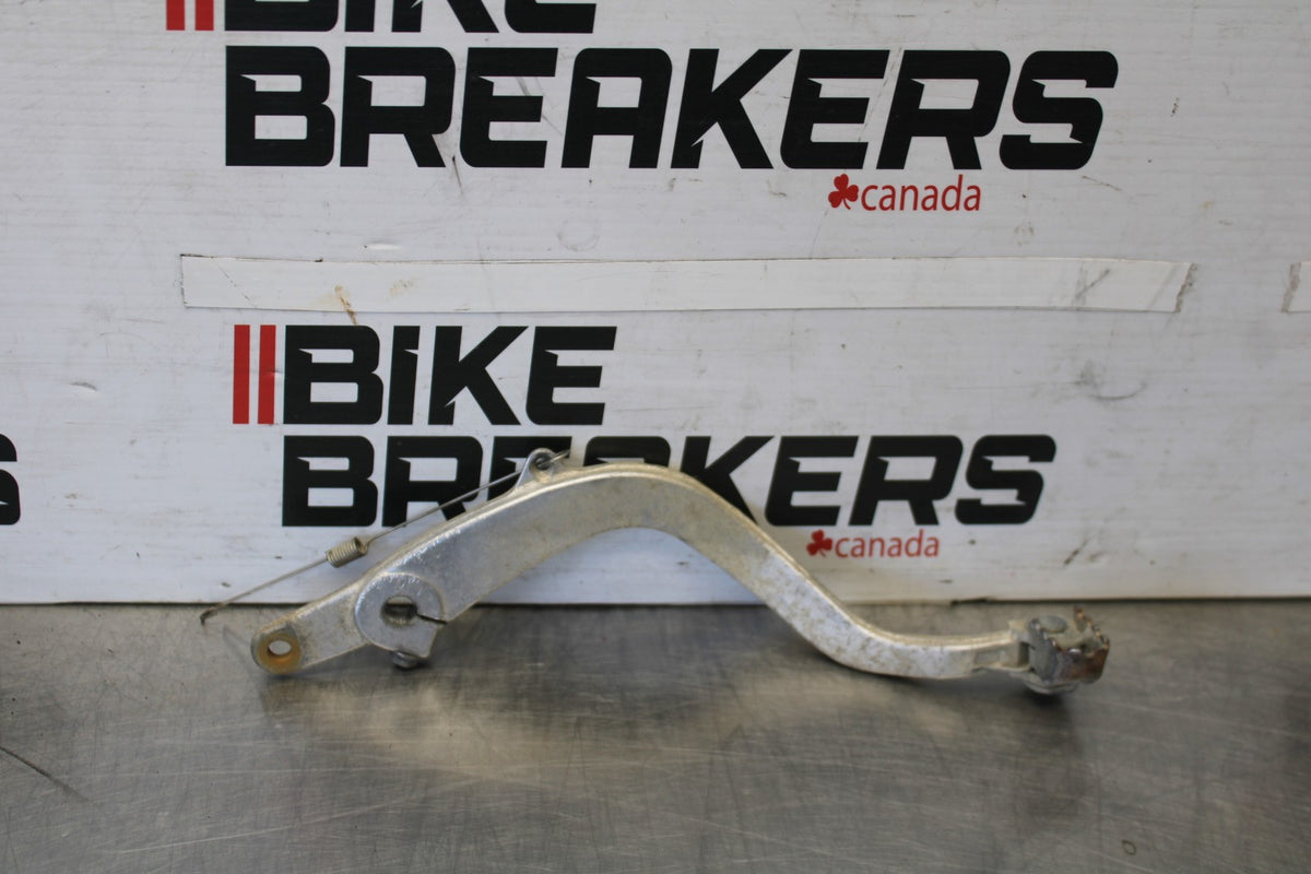 06 KAWASAKI KLR650 RIGHT REARSET BRAKE FOOT PEDAL BB919