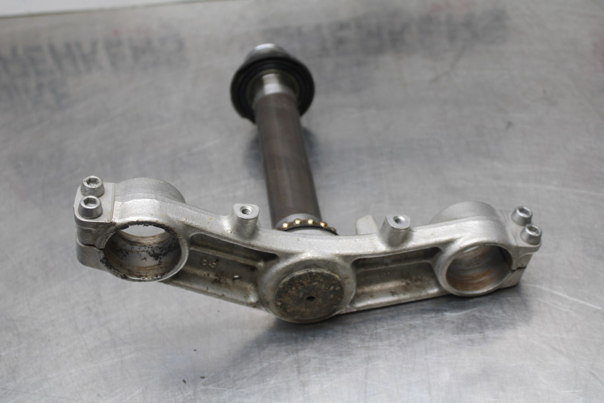 06 KAWASAKI NINJA 650 EX650 FRONT FORKS CLAMP LOWER TRIPLE TREE STEM BB823