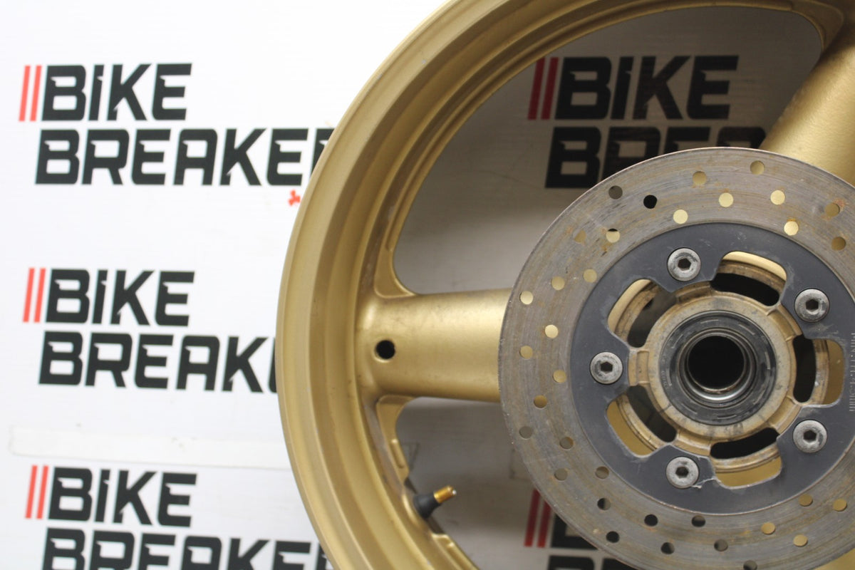 97-00 SUZUKI GSXR600 SRAD REAR WHEEL BACK RIM & ROTOR BB921