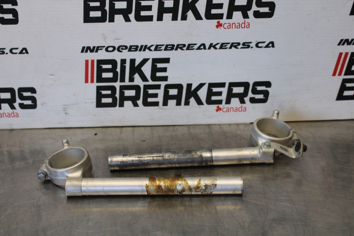 06-07 SUZUKI GSXR 600 LEFT RIGHT CLIP ON ONS HANDLEBARS PAIR SET BB863