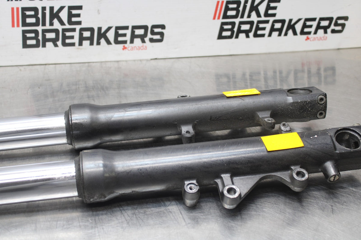 98 KAWASAKI NINJA ZX6 FRONT FORKS SHOCK SUSPENSION SET PAIR BB870