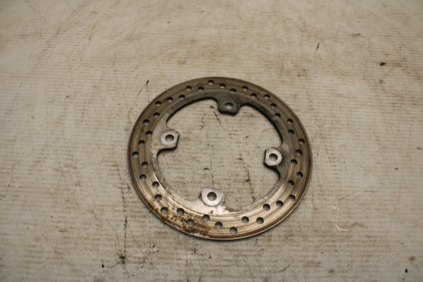 08-11 TRIUMPH SPEED TRIPLE REAR ROTOR BACK BRAKE DISC BB366