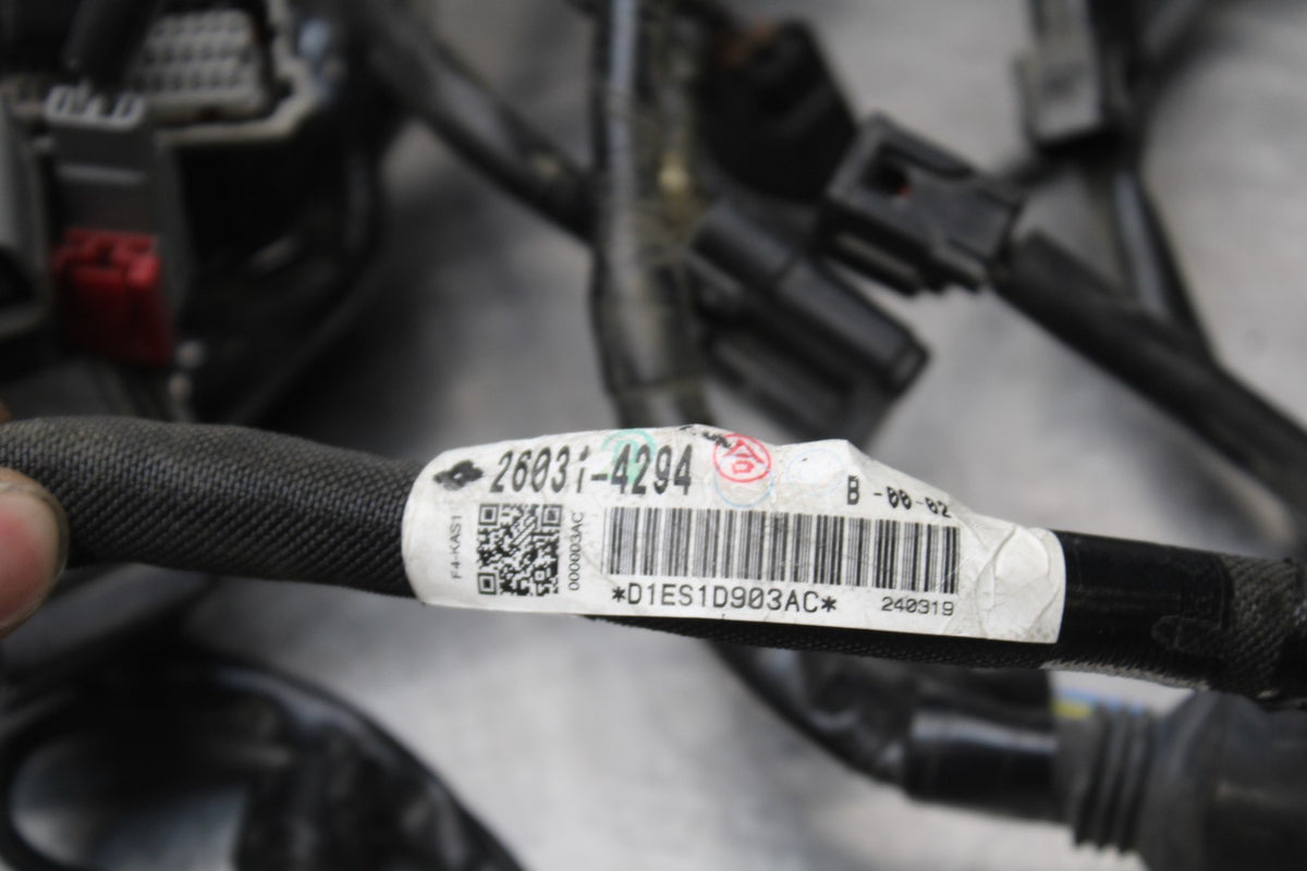 24 KAWASAKI NINJA 500 ABS MAIN ENGINE WIRING HARNESS MOTOR WIRE LOOM BB818