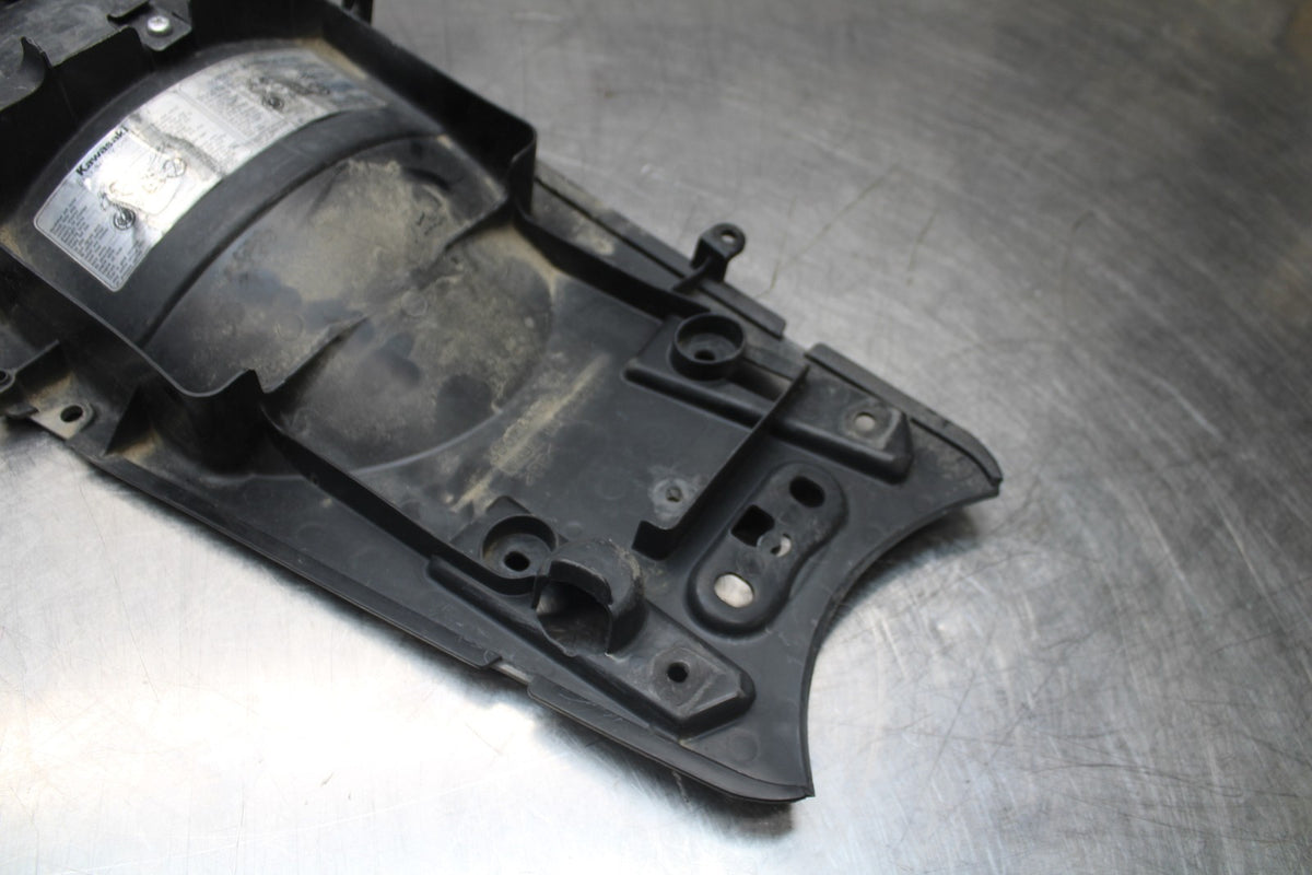 08 KAWASAKI NINJA 650 EX650 REAR BACK TAIL UNDERTAIL FAIRING COWL FENDER BB797