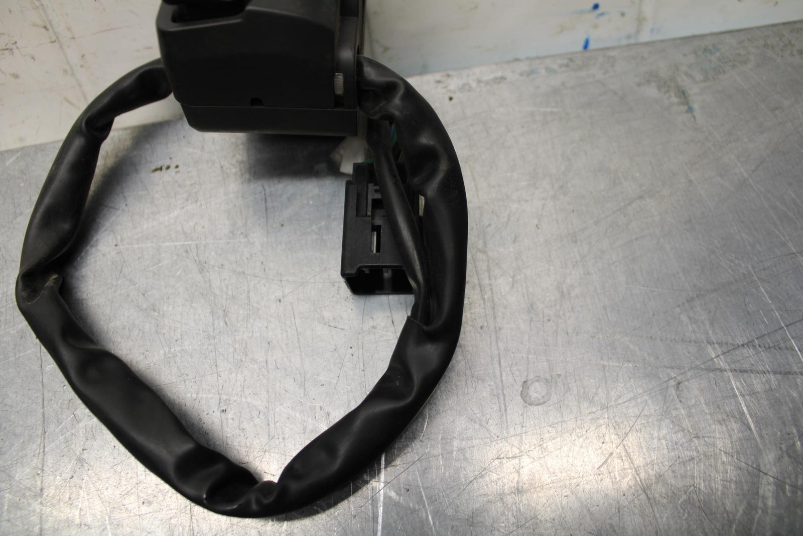 08-09 KAWASAKI NINJA ZX14R LEFT CLIP ON HANDLE HORN SIGNALS SWITCH SWITCHES BB73