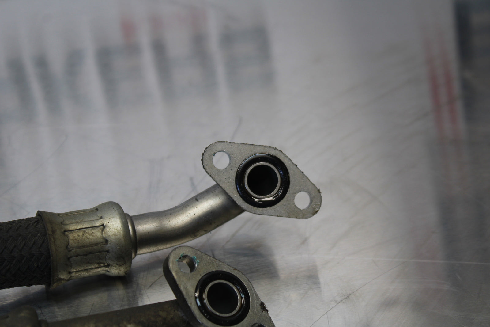 11 SUZUKI GSXR1000 ENGINE MOTOR OIL COOLER HOSES BB142