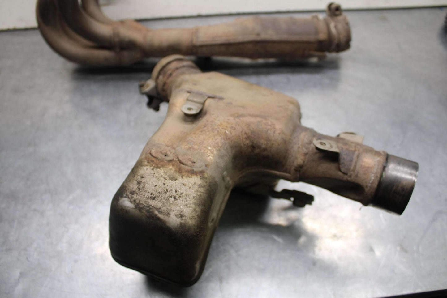 09-12 KAWASAKI NINJA ZX6R ZX600R EXHAUST HEADER PIPES MANIFOLD 39178-0148 BB617