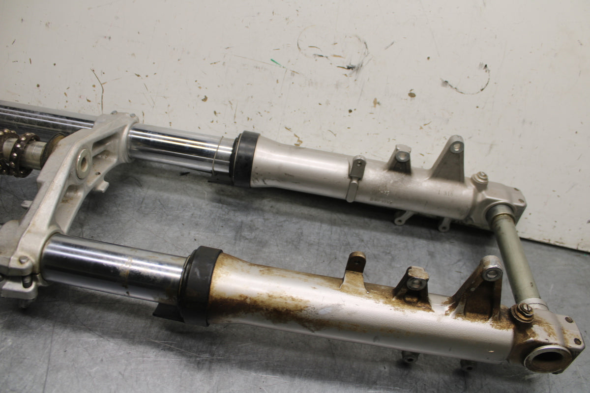 97-00 SUZUKI GSXR600 SRAD COMPLETE FRONT END FORKS SUSPENSION TRIPLE BB633