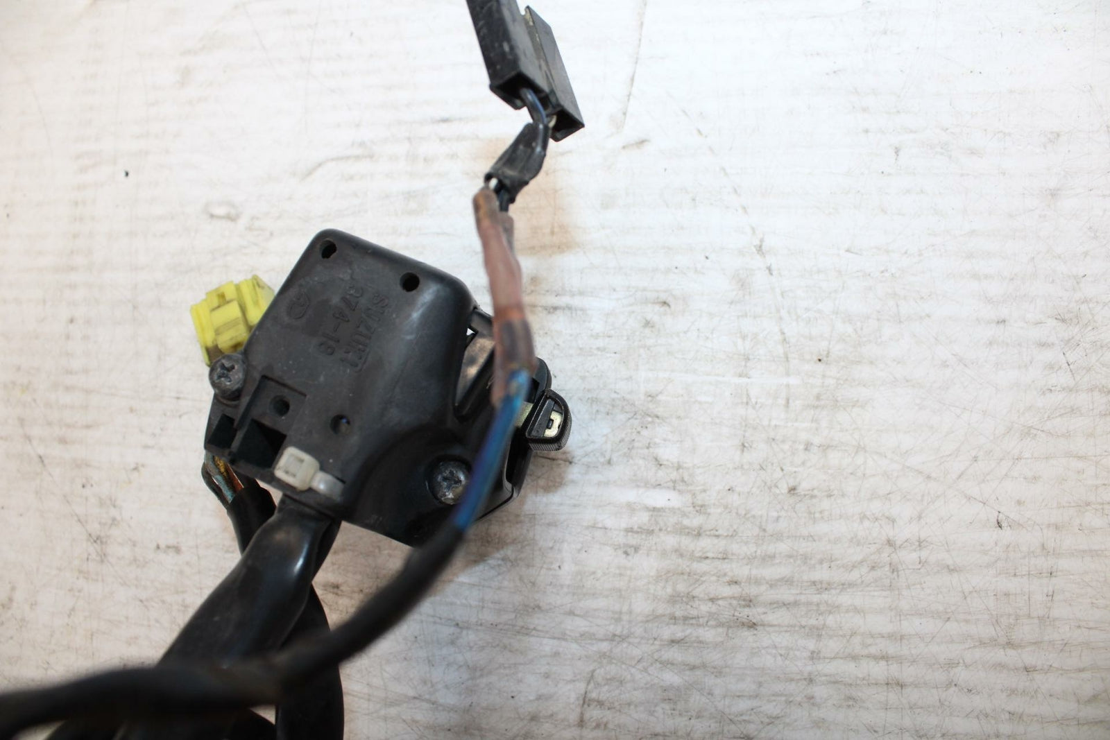 03-05 SUZUKI SV1000 LEFT CLIP ON HANDLE HORN SIGNALS SWITCH SWITCHES BB296