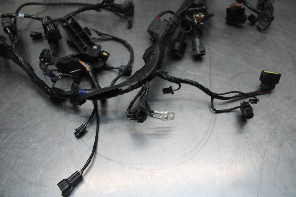 14 TRIUMPH STREET TRIPLE ABS MAIN ENGINE WIRING HARNESS MOTOR WIRE LOOM BB808