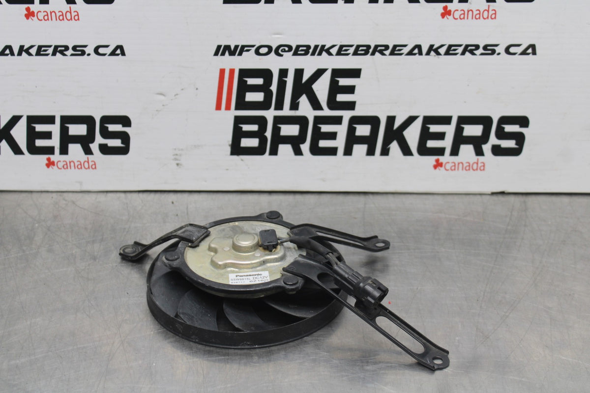 07-12 HONDA CBR600RR ENGINE RADIATOR COOLING FAN BB812-B