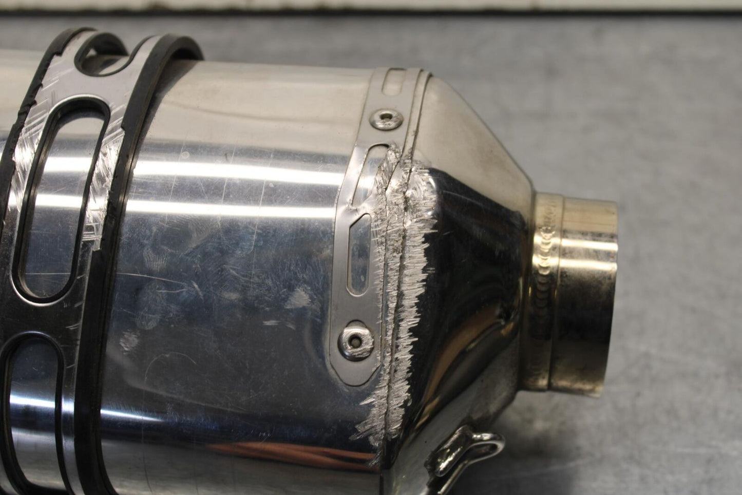 11-12 KAWASAKI Z1000 YOSHIMURA EXHAUST PIPE MUFFLER SLIP ON CAN SILENCER BB636