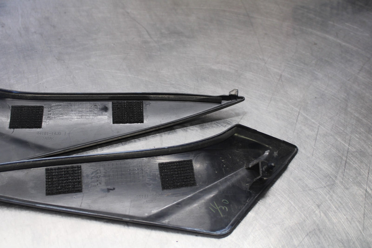 18 SUZUKI GSXR750 RIGHT LEFT GAS FUEL TANK PANELS COVERS TRIM SET COWLS  BB891