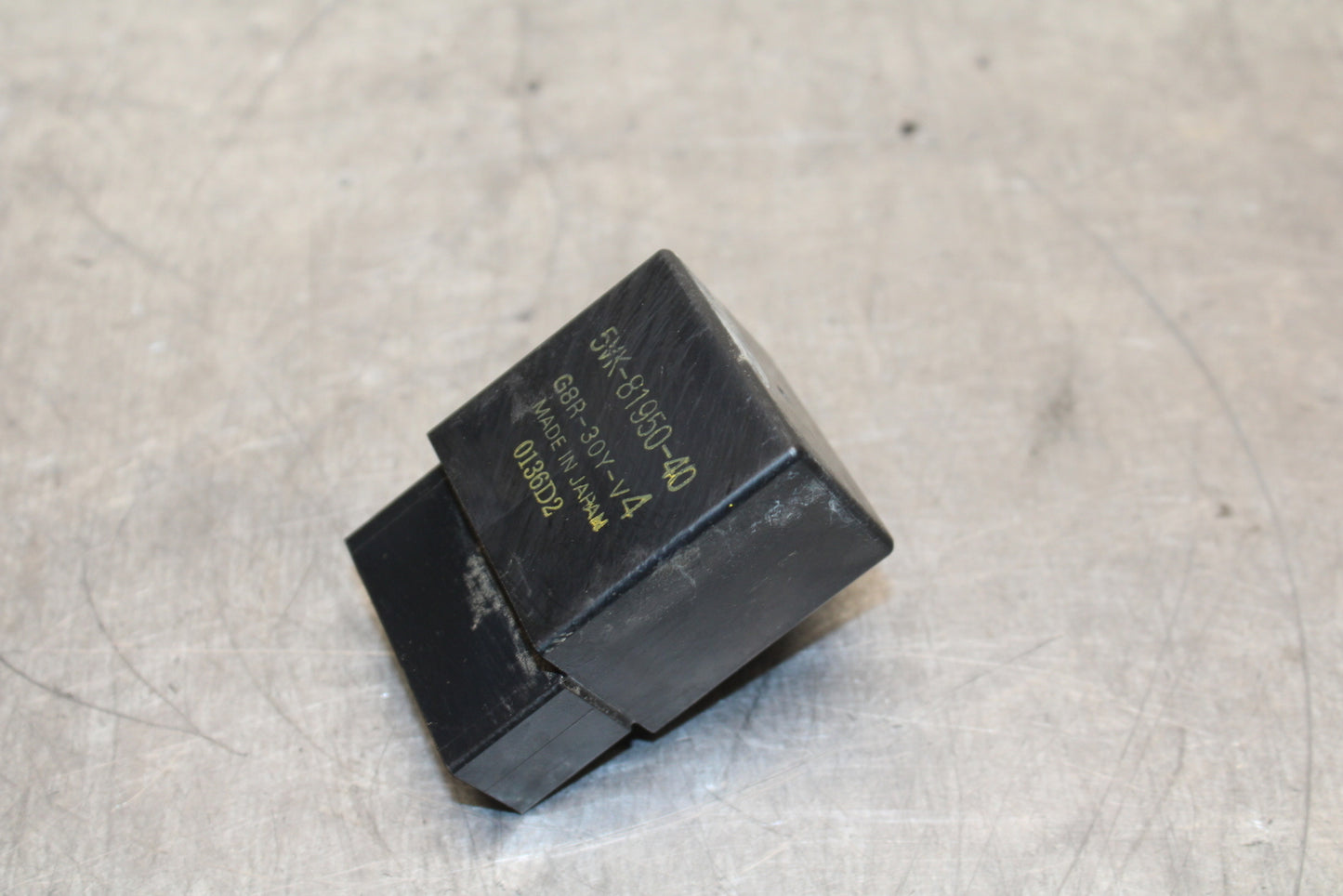 06-07 YAMAHA YZF R6 RELAY ASSEMBLY 5VK-81950-40-00 BB742