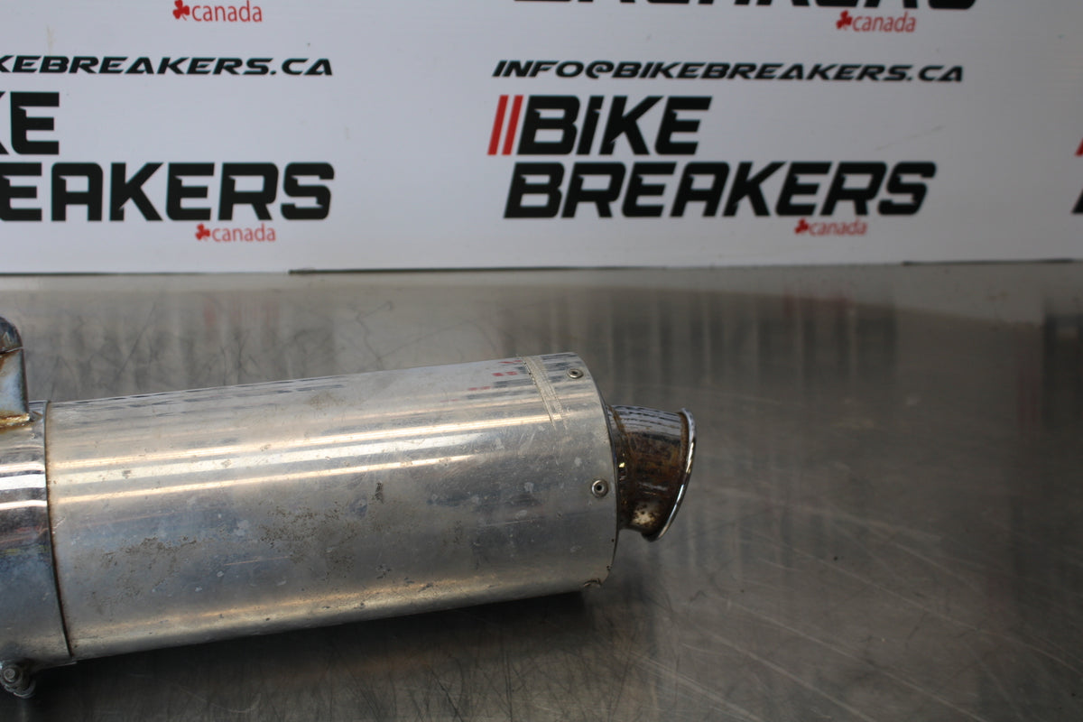 96-07 YAMAHA YZF600R D&D EXHAUST PIPE MUFFLER SLIP ON CAN SILENCER BB158