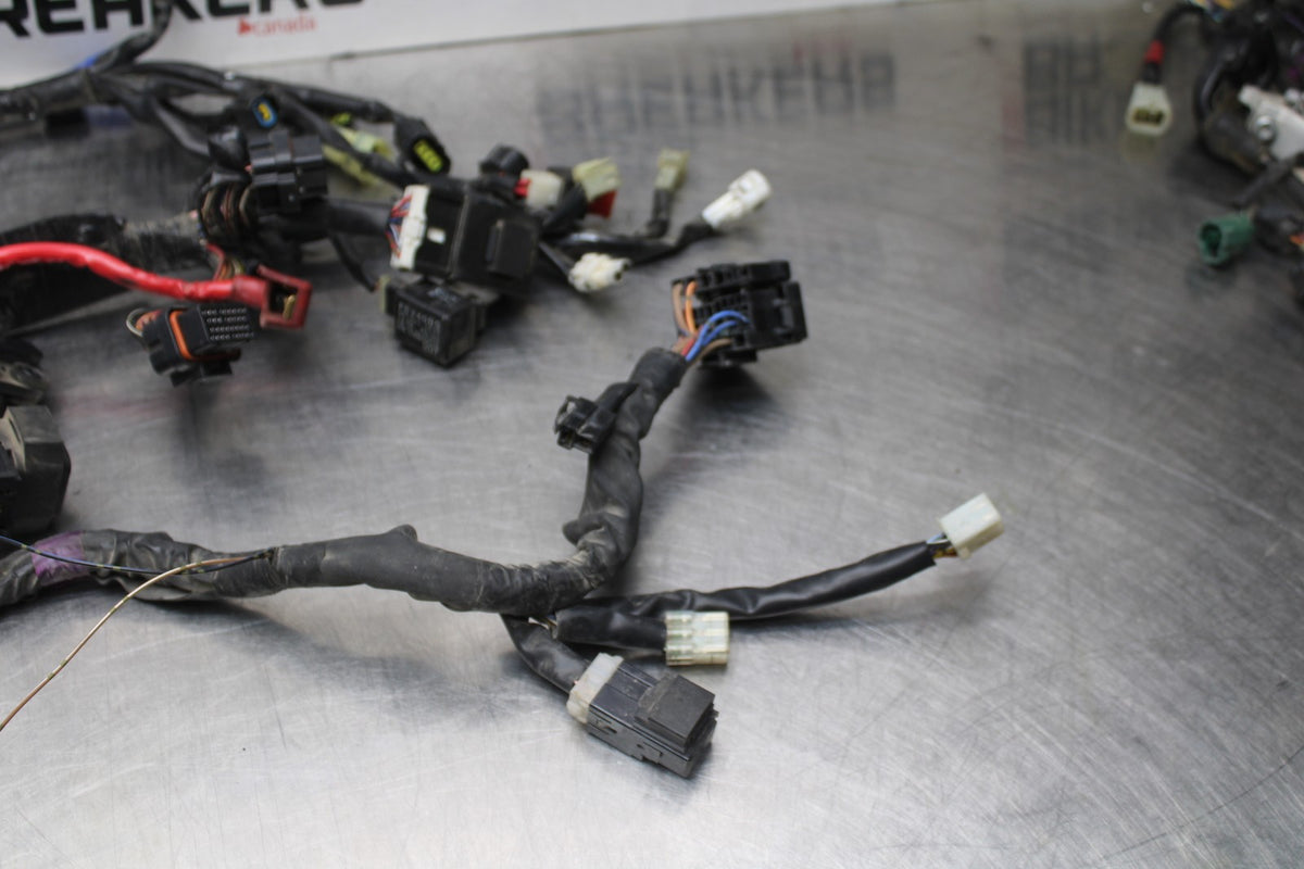 07 YAMAHA YZF R1 MAIN ENGINE WIRING HARNESS MOTOR WIRE LOOM BB826