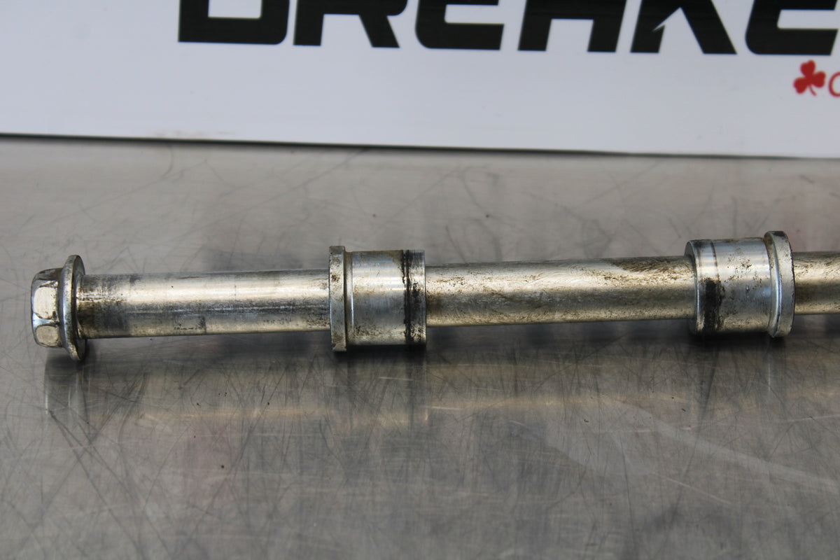 09-15 YAMAHA FZ6R FRONT WHEEL RIM AXLE PIVOT BOLT BB161
