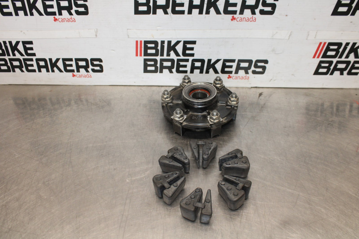 08-16 YAMAHA YZF R6 REAR HUB & SHOCK DAMPERS CUSH ABSORBERS BB929