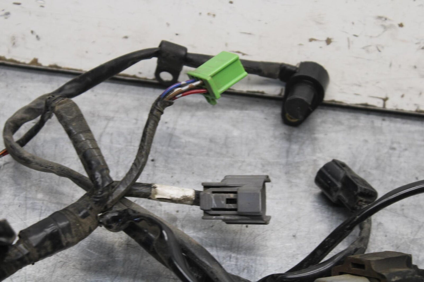 15-16 KAWASAKI EX300 MAIN ENGINE WIRING HARNESS MOTOR WIRE LOOM BB635