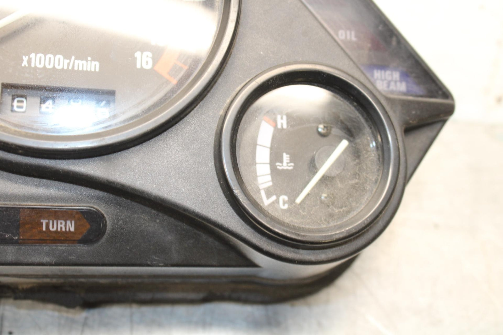 00-01 KAWASAKI ZZR600 SPEEDO TACH GAUGES SPEEDOMETER TACHOMETER BB568