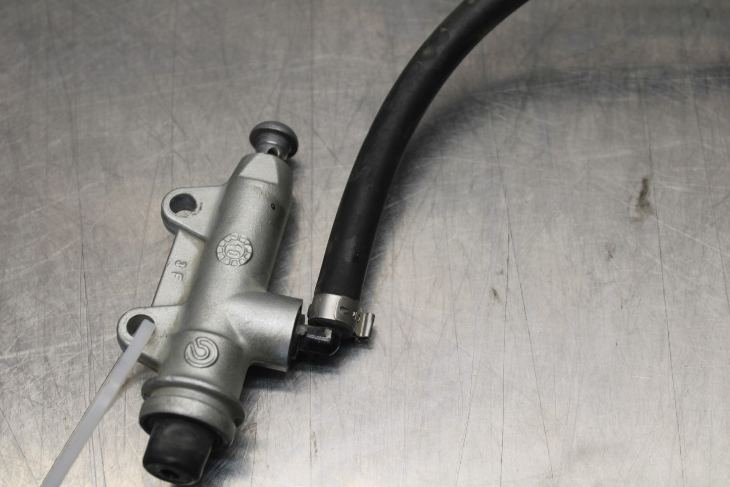 12-14 BMW S1000RR REAR BACK BRAKE MASTER CYLINDER W RESERVOIR BB204