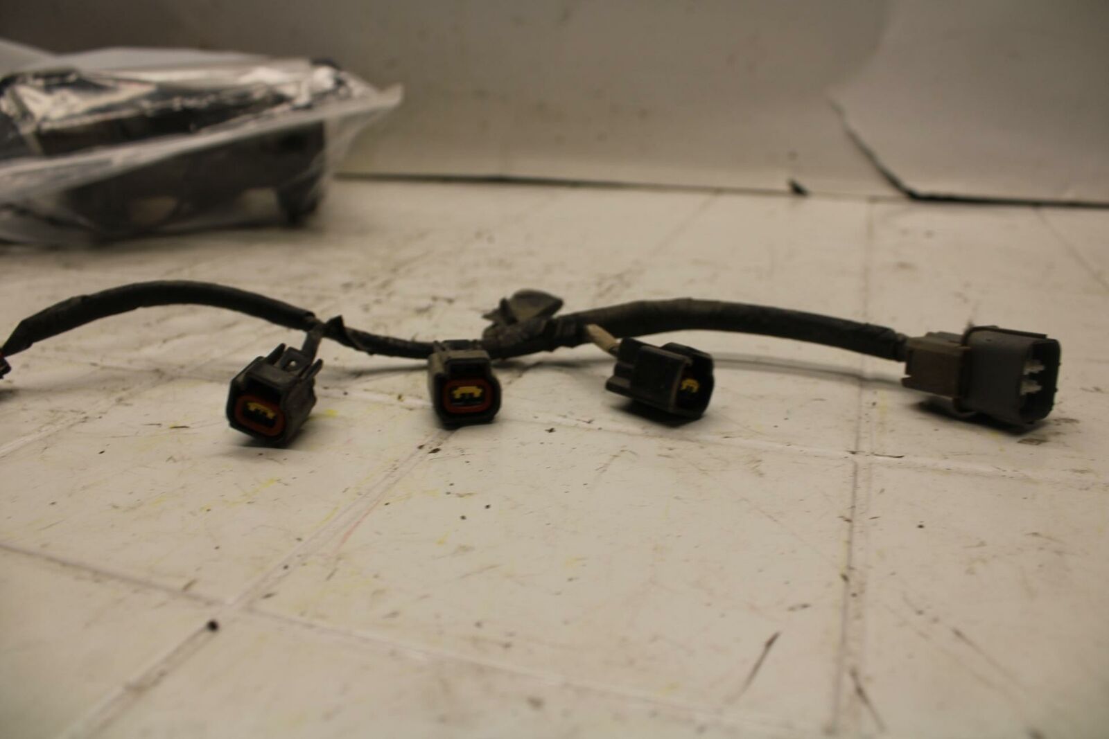 04-05 KAWASAKI NINJA ZX10R IGNITION COIL WIRING HARNESS WIRE LOOM BB398