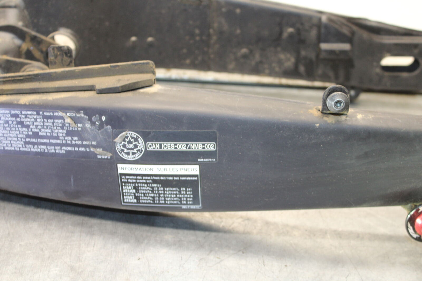 19-24 YAMAHA R3 REAR SWINGARM BACK SUSPENSION SWING ARM BB736