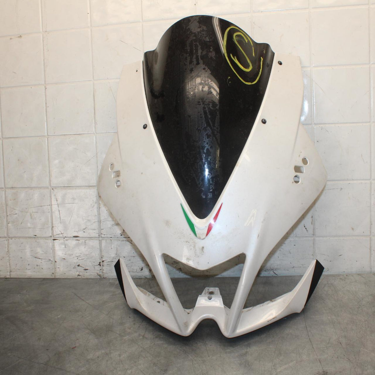 2010 Aprilia RSV1000R FRONT UPPER NOSE FAIRING COWL SHROUD BB513