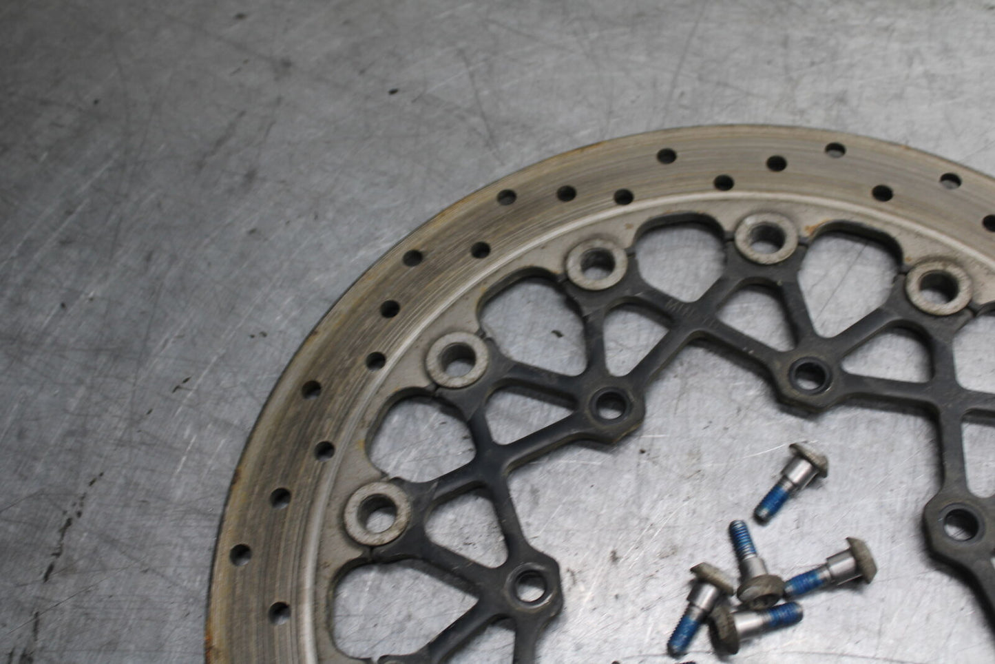 08-09 SUZUKI GSXR600 FRONT LEFT RIGHT BRAKE ROTORS DISCS BB728