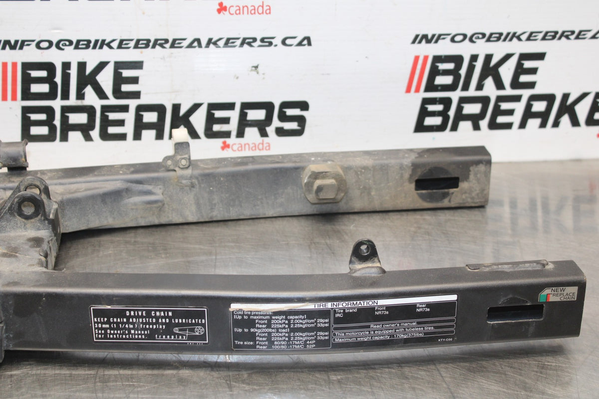 08 HONDA CBR125R REAR SWINGARM BACK SUSPENSION SWING ARM BB839