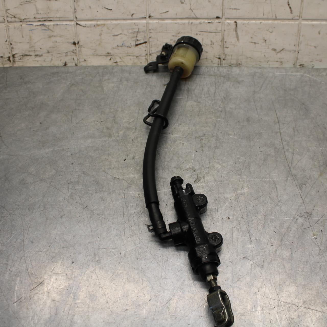 2015 Kawasaki Ninja 300 EX300 REAR BACK BRAKE MASTER CYLINDER W RESERVOIR BB61