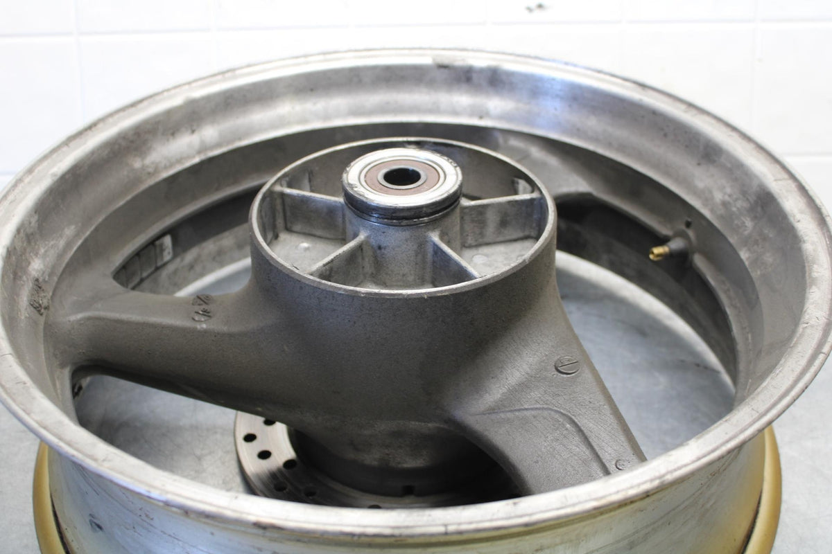 2000 Honda Super Hawk VTR1000F WHEEL AND REAR ROTOR BACK BRAKE BB577