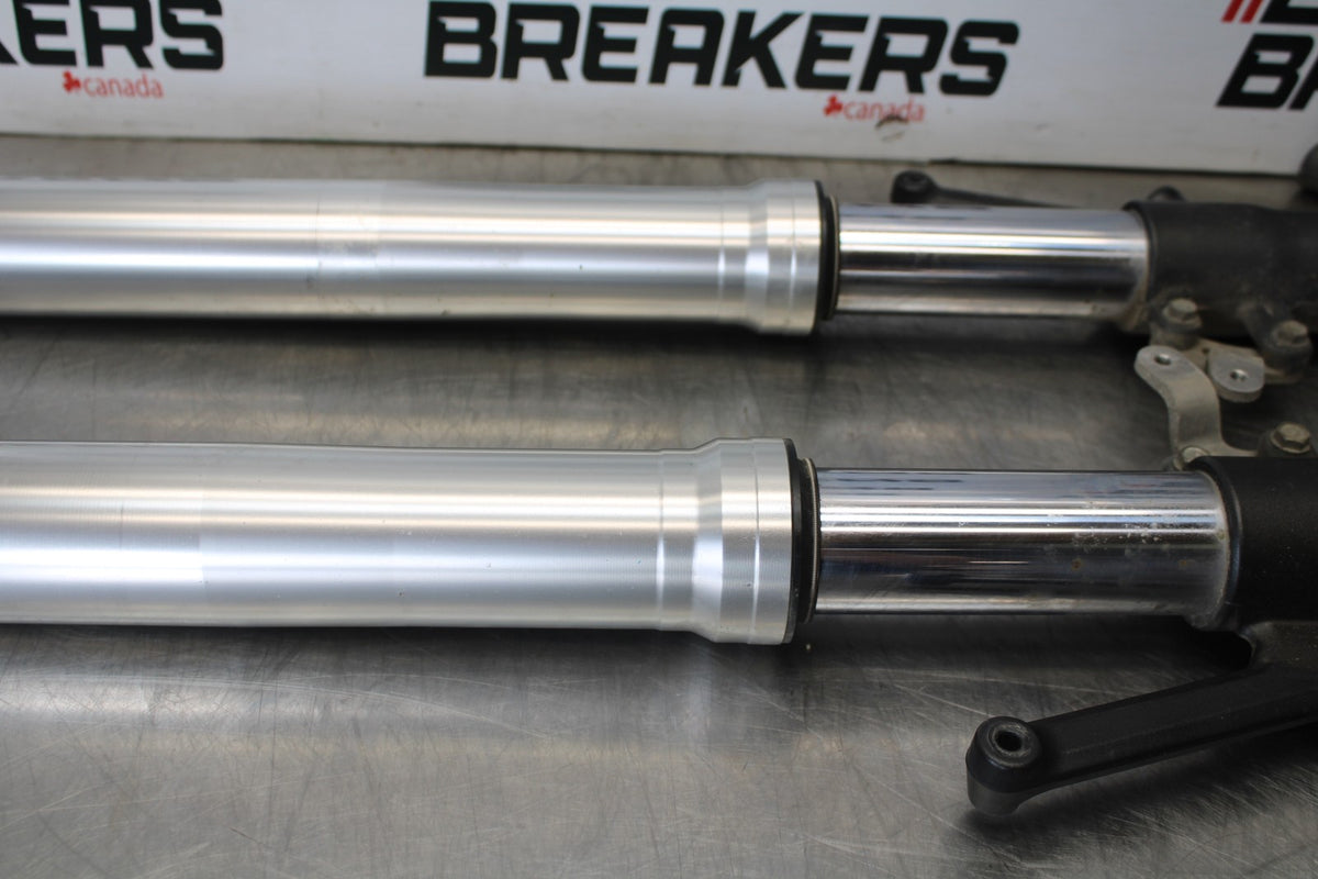 09 KAWASAKI CONCOURS 14 ZG1400B FRONT FORKS SHOCK SUSPENSION SET PAIR BB875
