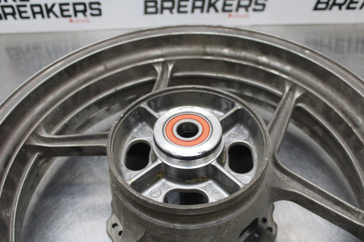06 KAWASAKI NINJA 650 EX650 REAR WHEEL BACK RIM & ROTOR BB823