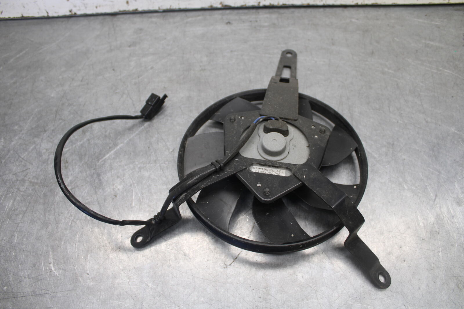 09-12 KAWASAKI NINJA ZX6R ENGINE RADIATOR COOLING FAN 59502-0580 BB698