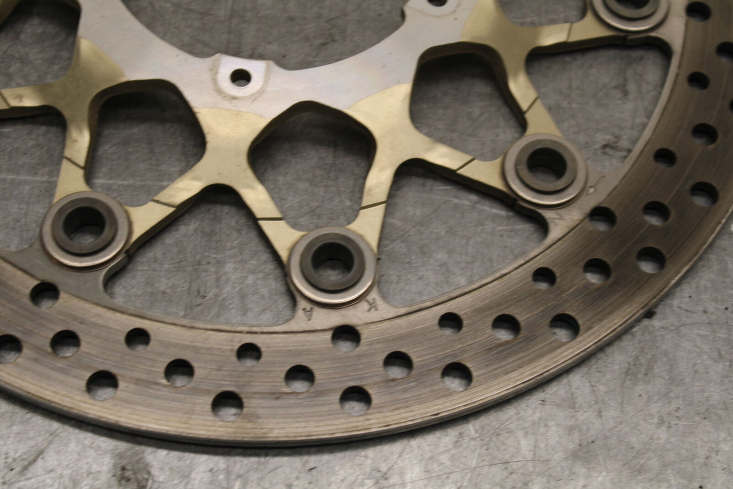17-21 HONDA CBR1000RR SP FRONT LEFT RIGHT BRAKE ROTORS DISCS BB681