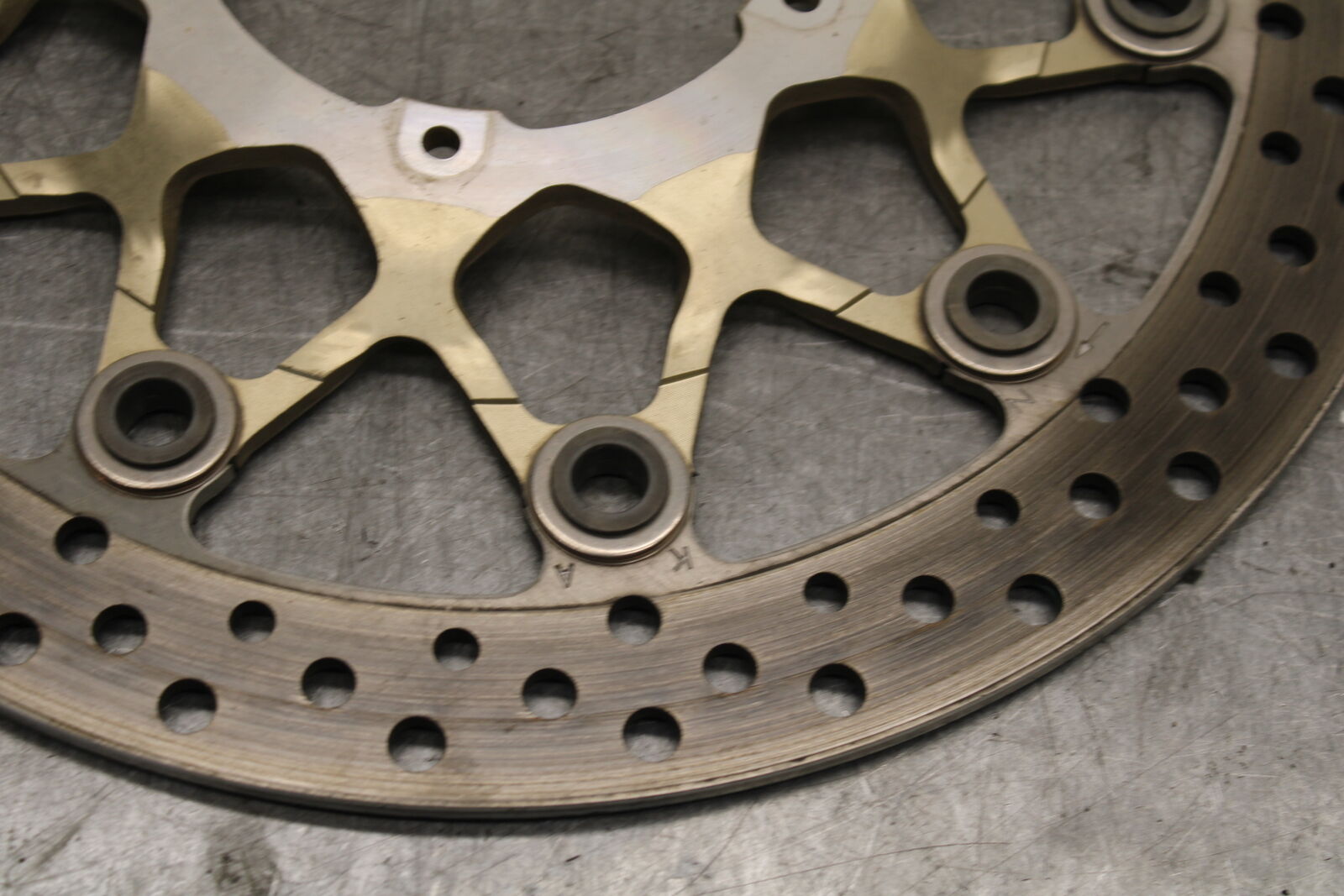 17-21 HONDA CBR1000RR SP FRONT LEFT RIGHT BRAKE ROTORS DISCS BB681