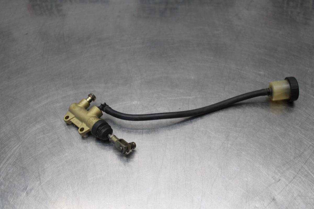 05 DUCATI SUPERSPORT 800 REAR BACK BRAKE MASTER CYLINDER W RESERVOIR BB913