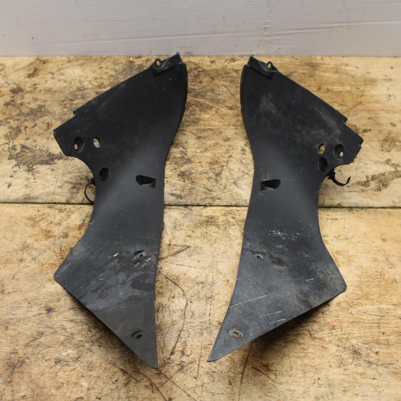 13-18 KAWASAKI NINJA ZX6R RIGHT LEFT INNER FAIRINGS COWLS PANELS TRIMS BB349