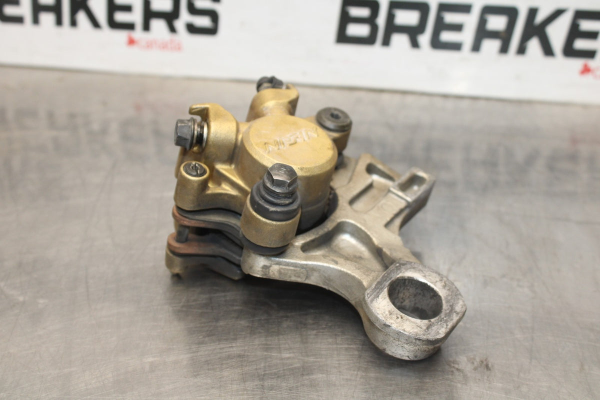 00-01 HONDA CBR929RR REAR BACK BRAKE CALIPER W MOUNT BRACKET BB925