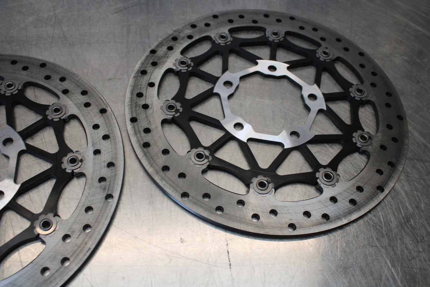 23-24 KAWASAKI NINJA ZX14R NEW!! FRONT LEFT RIGHT BRAKE ROTORS DISCS BB757