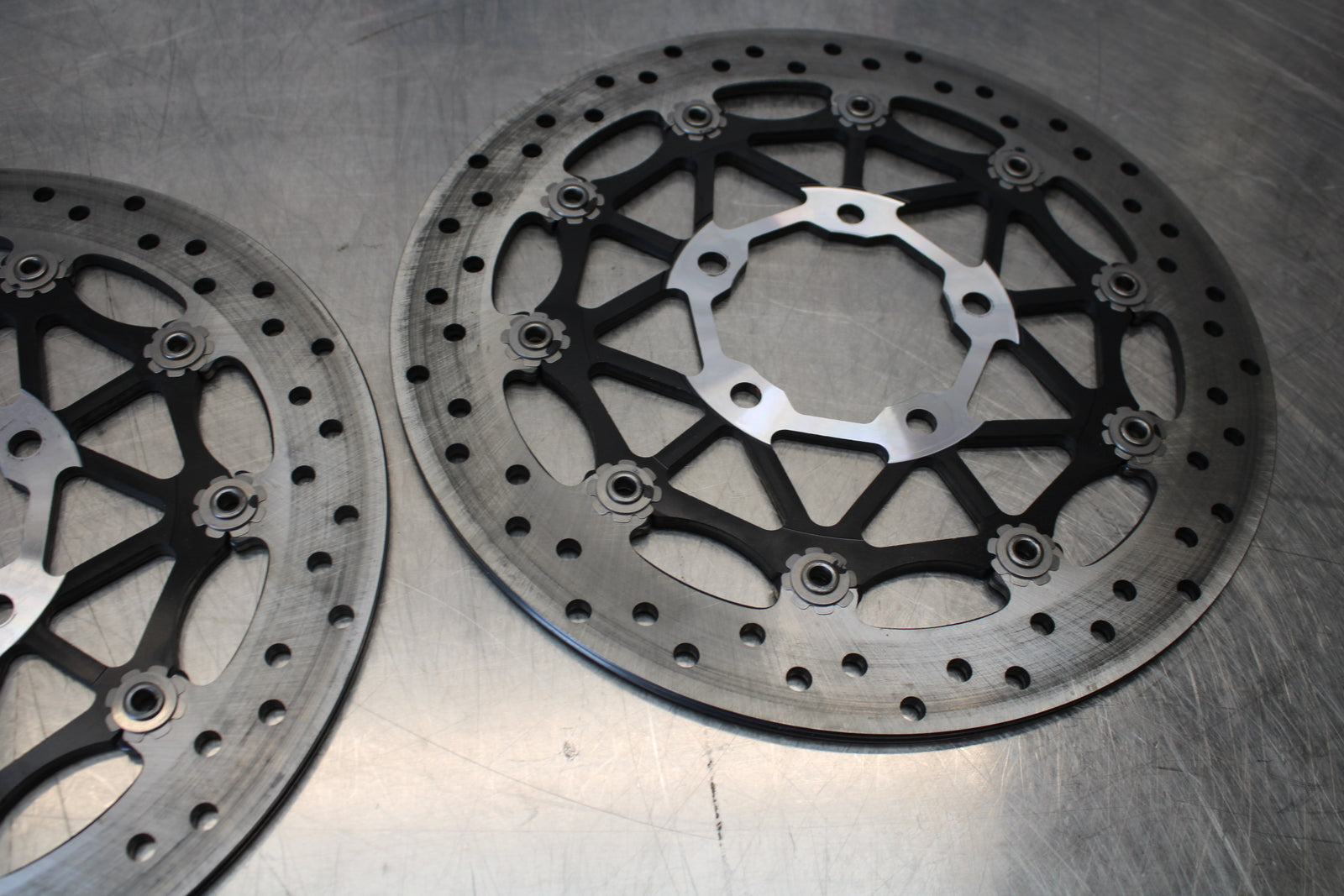 23-24 KAWASAKI NINJA ZX14R NEW!! FRONT LEFT RIGHT BRAKE ROTORS DISCS BB757