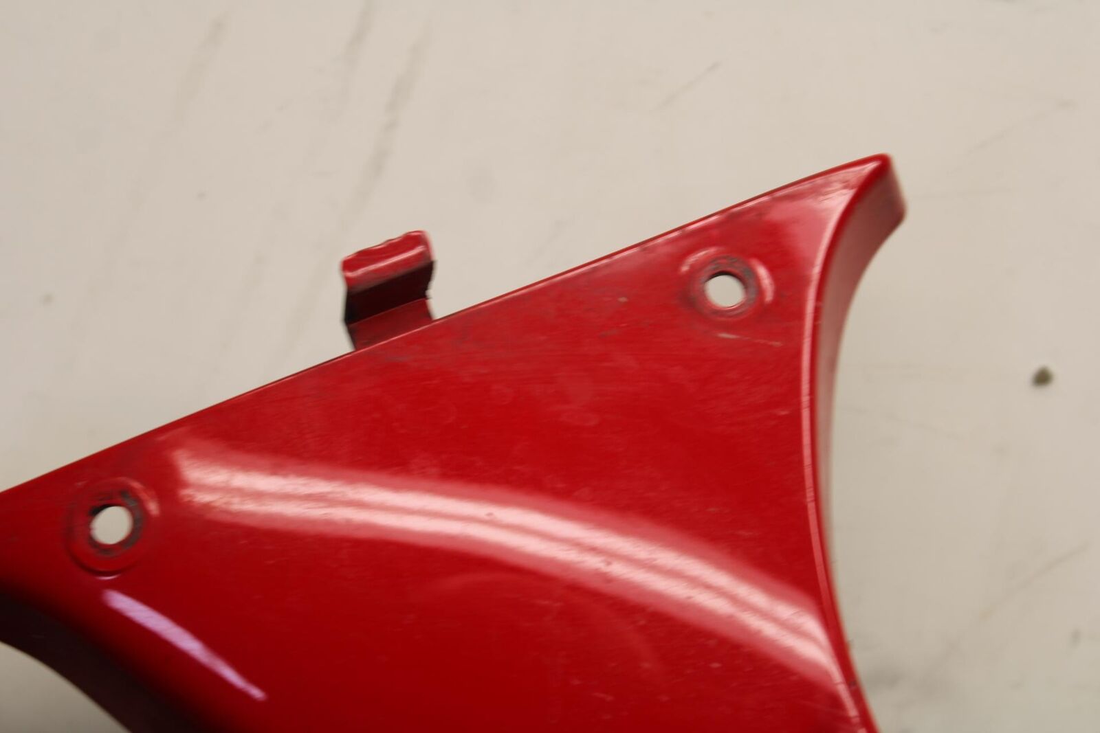 09-12 KAWASAKI NINJA ZX6R LEFT LOWER BOTTOM BELLY SIDE FAIRING COWL BB640