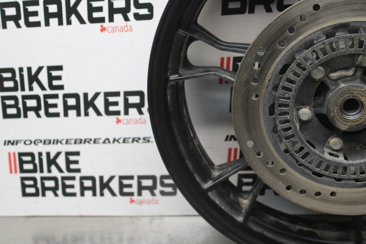 19 MOTO GUZZI V7 III REAR WHEEL BACK RIM & ROTOR BB831