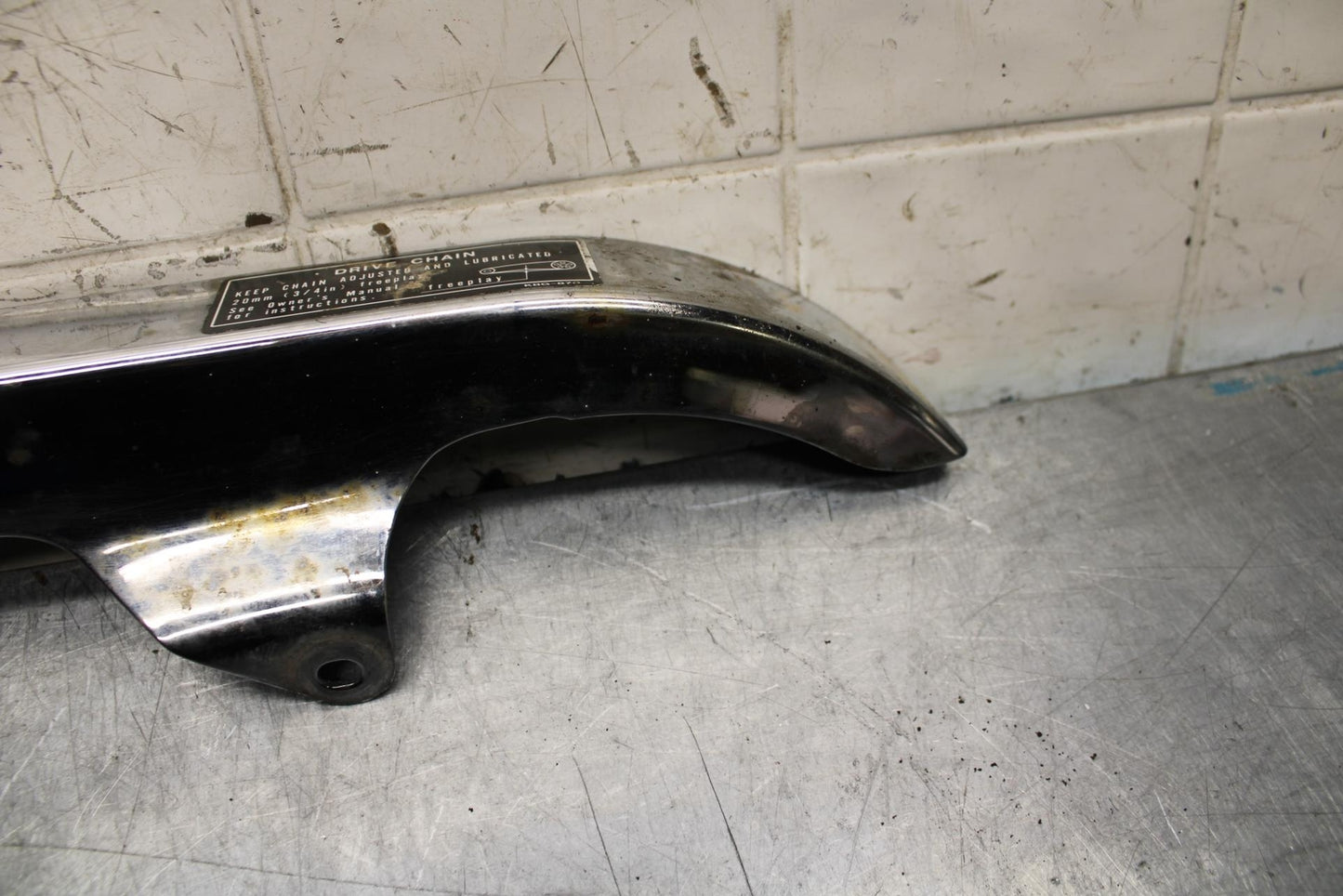 2001 Honda Shadow ACE 750 VT750C MAIN DRIVE CHAIN COVER BB64