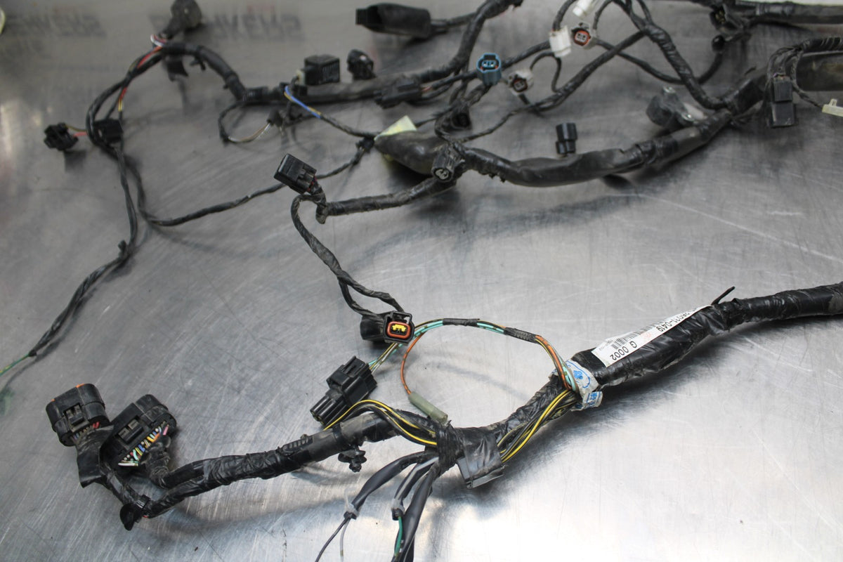 08 KAWASAKI NINJA 650 EX650 MAIN ENGINE WIRING HARNESS MOTOR WIRE LOOM BB797