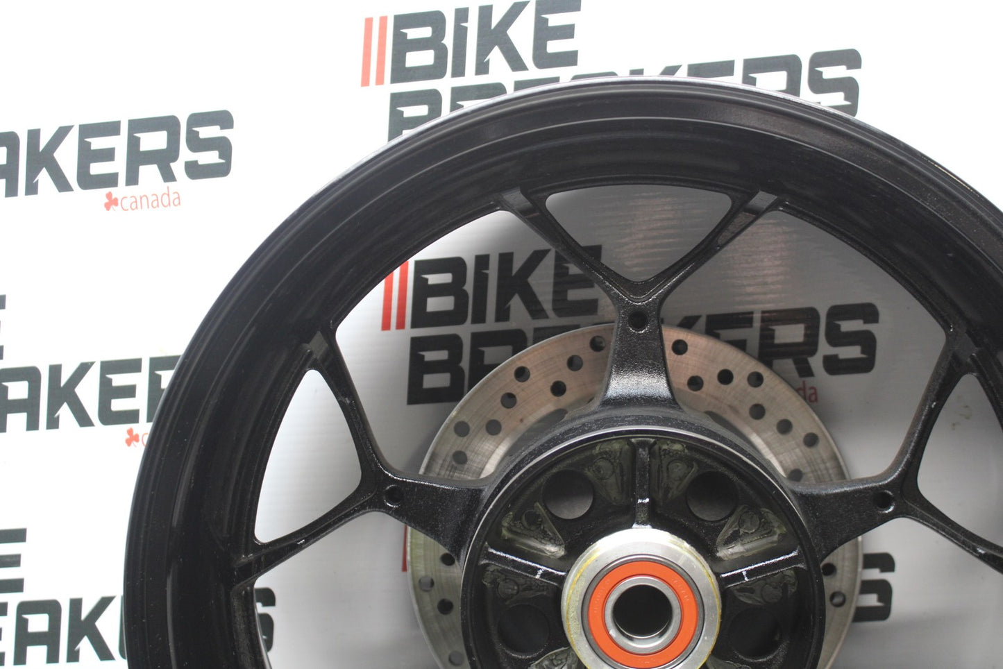 23-24 KAWASAKI NINJA ZX14R NEW TAKE OFF!! REAR WHEEL BACK RIM & ROTOR BB764